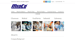 Desktop Screenshot of medcosupplies.com